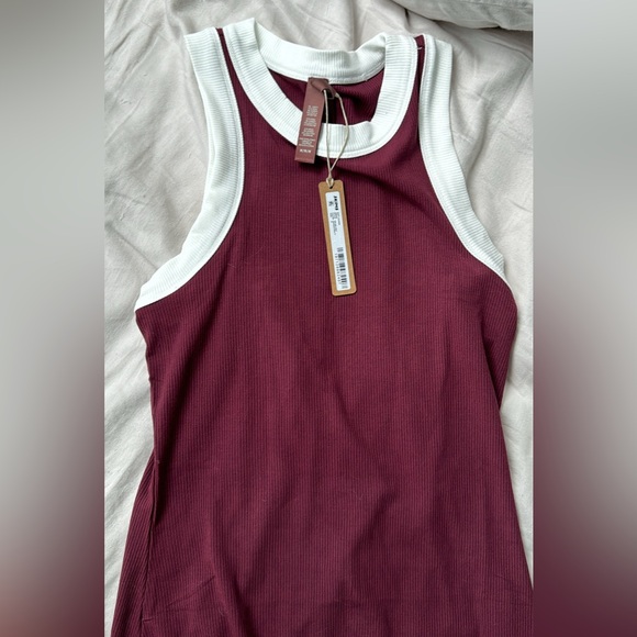 SKIMS soft lounge ringer tank dress nwt - Picture 5 of 6